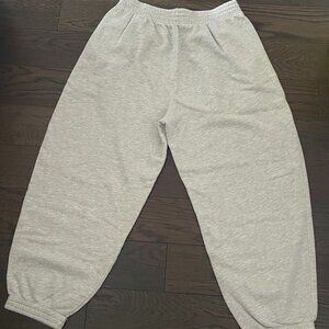 AGOLDE - grey baggy sweatpants